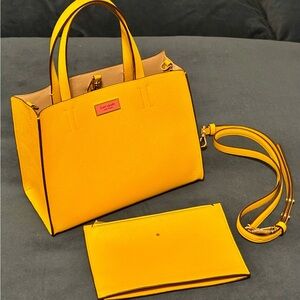Kate Spade Satchel with Wristlet